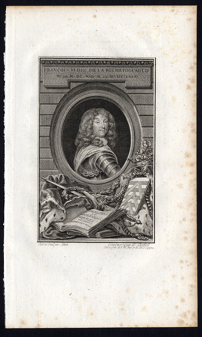Mp2219 416x692 Antique Print-FRANCOIS VI-DUC DE LA ROCHEFOUCAULD-PORTRAIT-Choffard-Basan-1789