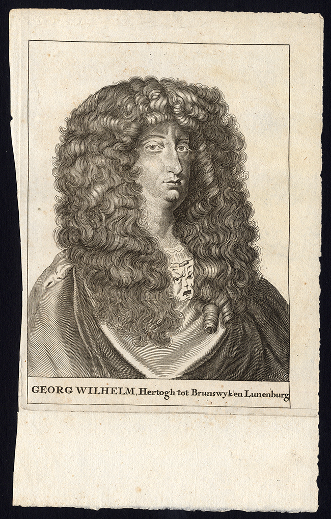 , Antique Print-GEORGE WILLIAM-WILHELM-DUKE-BRUNSWICK-LUNEBURG-PORTRAIT-1750, Pictura Antique Prints
