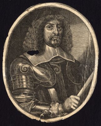 Antique Print-UNKNOWN PORTRAIT 2-c. 1680