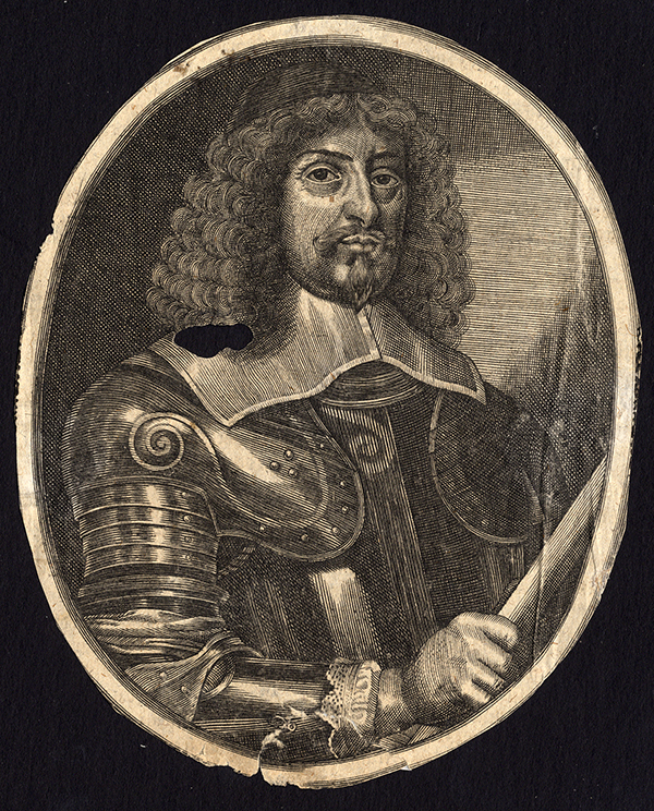 , Antique Print-UNKNOWN PORTRAIT 2-c. 1680, Pictura Antique Prints