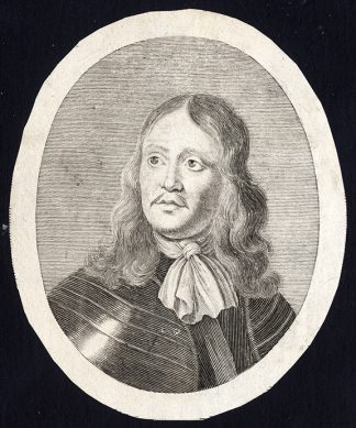 Antique Print-UNKNOWN PORTRAIT 4-c. 1680
