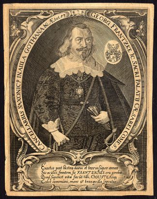 Antique Print-GEORG VON FRANTZKE-JURIST-PORTRAIT-Johann Durr-1648