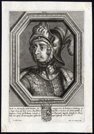 Antique Print-JOHN IV-BRABANT-LIMBURG-van Schuppen-1663