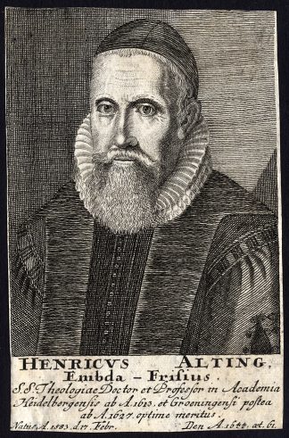 Antique Print-JOHANN CHRISTIAN KIRCHMEIER-THEOLOGIAN-Beck-ca. 1720