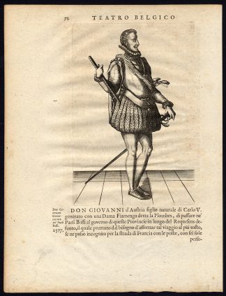 Antique Print-DON JOHN OF AUSTRIA-MILITARY LEADER-Anonymous-1690