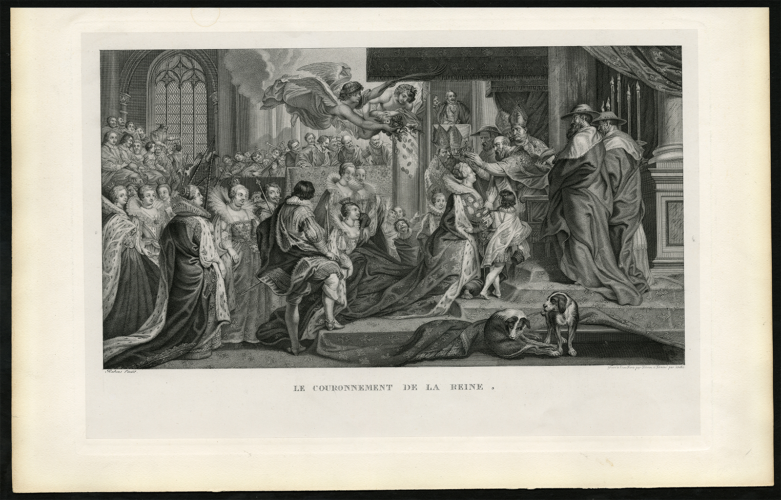 Ab8574 416x267 Antique Print-RUBENS-CORONATION-MARIA DE MEDICI-Pierron & Duthee-Rubens-ca. 1850