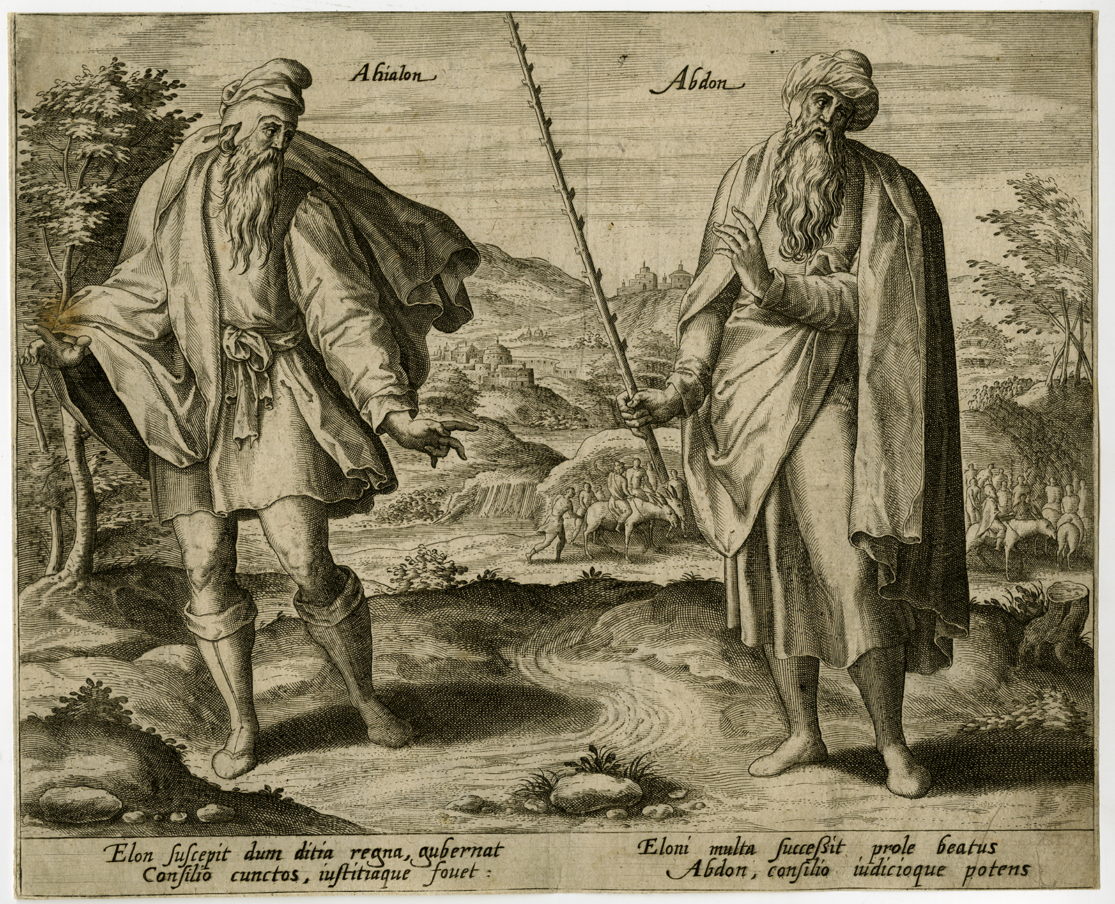 Cb3852 416x337 Antique Print-RELIGION-AHIALON-ABDON-Snellink-1578