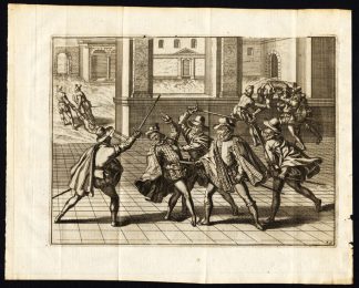 Antique Print-PERU-VICEROY BLASCUS NUNEZ VELA KILLING SUAREZ-Pl. 15-vd Aa-1707