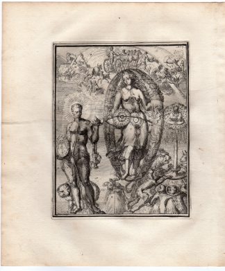 Antique Print-ZODIAC-HYROGLYPHIC-SYMBOL-de Hooghe-1735
