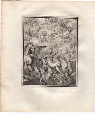 Antique Print-PANTHEON-ZODIAC-HYROGLYPHIC-SYMBOL-de Hooghe-1735