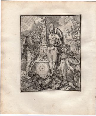 Antique Print-COUNCIL-CREED-ICONOGRAPHY-HYROGLYPHIC-de Hooghe-1735