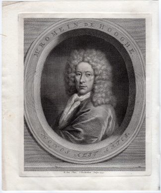 Antique Print-PORTRAIT-ROMEYN DE HOOGHE-Bos-Houbraken-1735