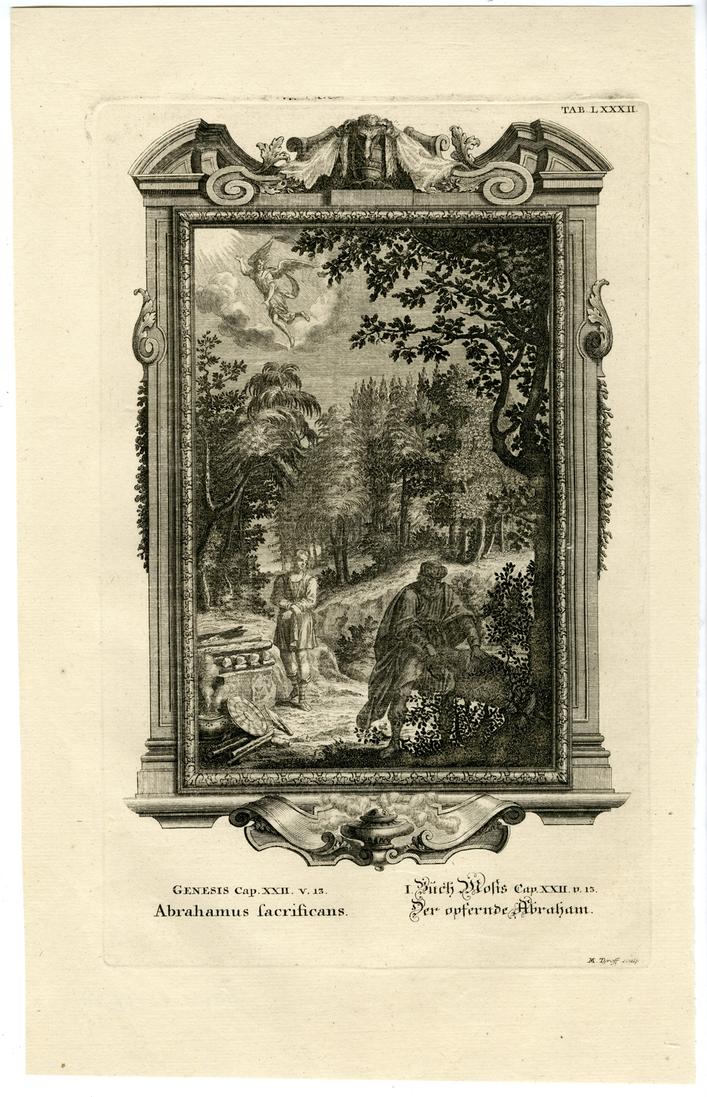 Pcom 11228 416x646 Antique Print-ABRAHAM-BURNT OFFERING-RAM-SON-TAB.LXXXII-Scheuchzer-c.1731