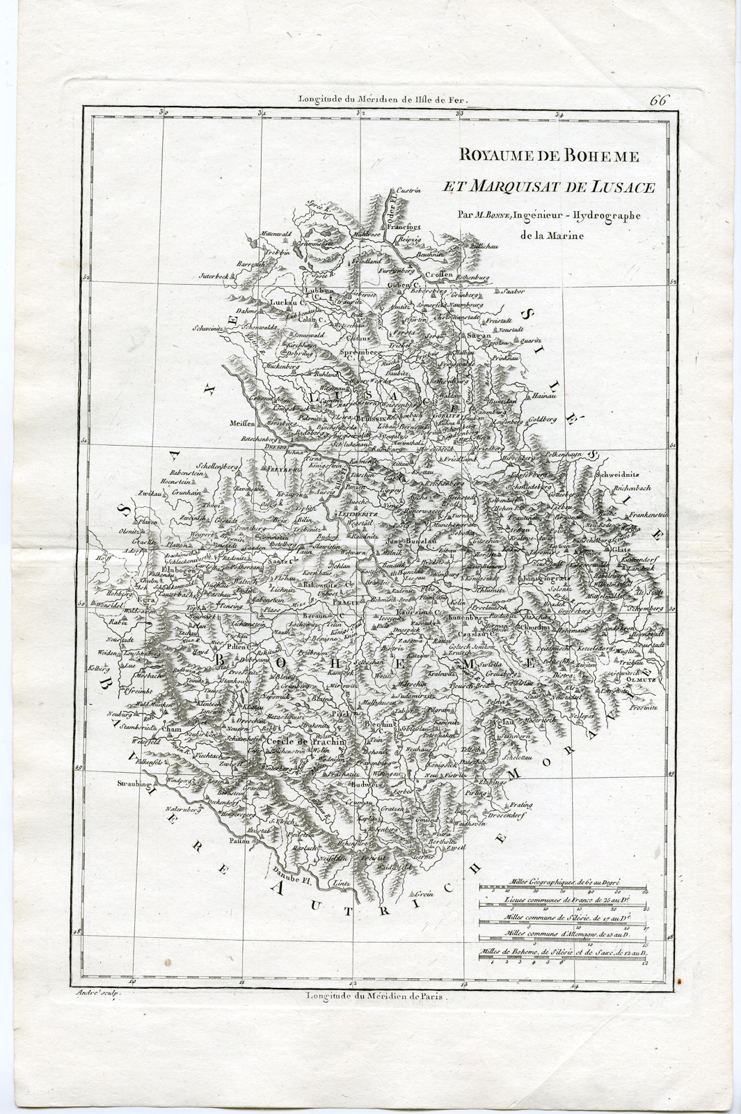 Pcoma 0762 416x625 Antique Print-BOHEMIA-CZECH REPUBLIC-POLAND-AUSTRIA-DANUBE-Bonne-1787