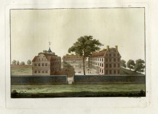 Antique Print-CAMBRIDGE-HARVARD UNIVERSITY-PL.XL.-Ferrario-Fumagalli-c.1827