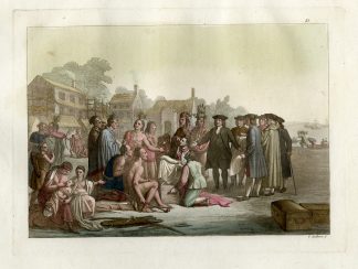 Antique Print-PHILADELPHIA-INDIGENOUS-PL.XLI.-Ferrario-Gallina-c.1827