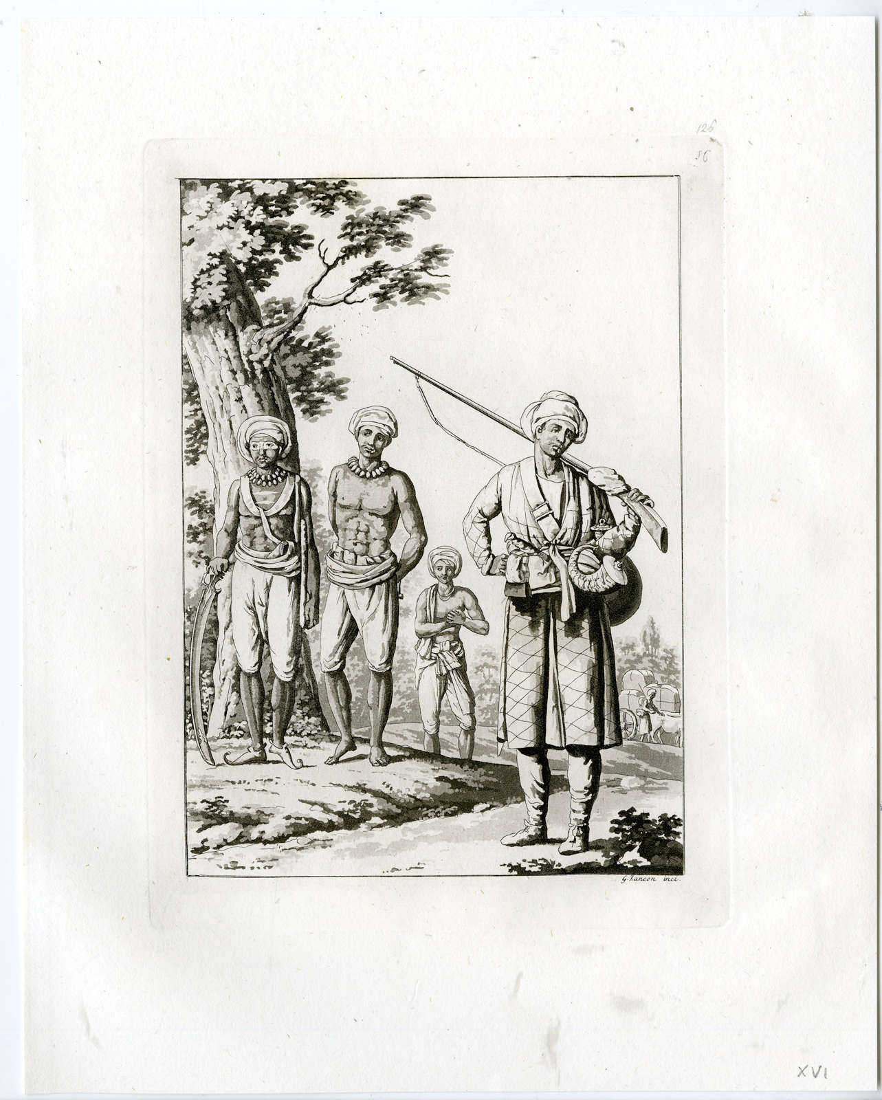 , Antique Print-RAJPUT-HINDUISM-INDIA-PL.XVI.-Ferrario-Zancon-c.1827, Pictura Antique Prints