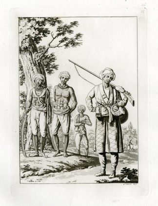 Antique Print-RAJPUT-HINDUISM-INDIA-PL.XVI.-Ferrario-Zancon-c.1827