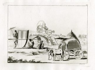 Antique Print-TRADITIONAL VEHICLES-INDIA-PL.LIX.-Ferrario-Biasioli-c.1827