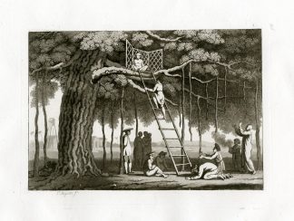Antique Print-GOD FO-VIETNAM-BANYAN-COCHIN-PL.LXXXIII.-Ferrario-Bigatti-c.1827