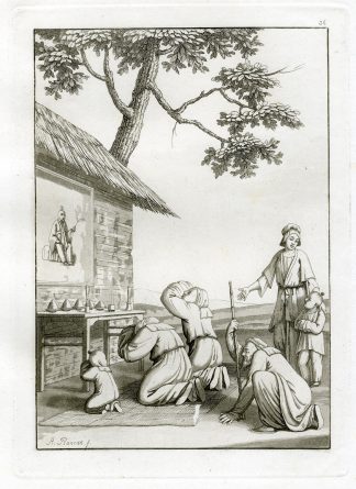 Antique Print-RELIGIOUS-GOD-CHINA-PL.XXXVI.-Ferrario-Rancati-c.1827
