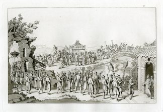 Antique Print-TRADITIONAL WEDDING-CHINA-PL.XXXVII.-Ferrario-Bigatti-c.1827