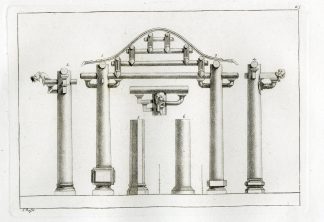 Antique Print-ANCIENT BUILDING-CHINA-TEMPLE-PL.XLVII.-Ferrario-Rossi-c.1827