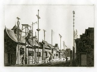 Antique Print-NANJING-STREETS-CHINA-PL.LVI.-Ferrario-Zanco-c.1827