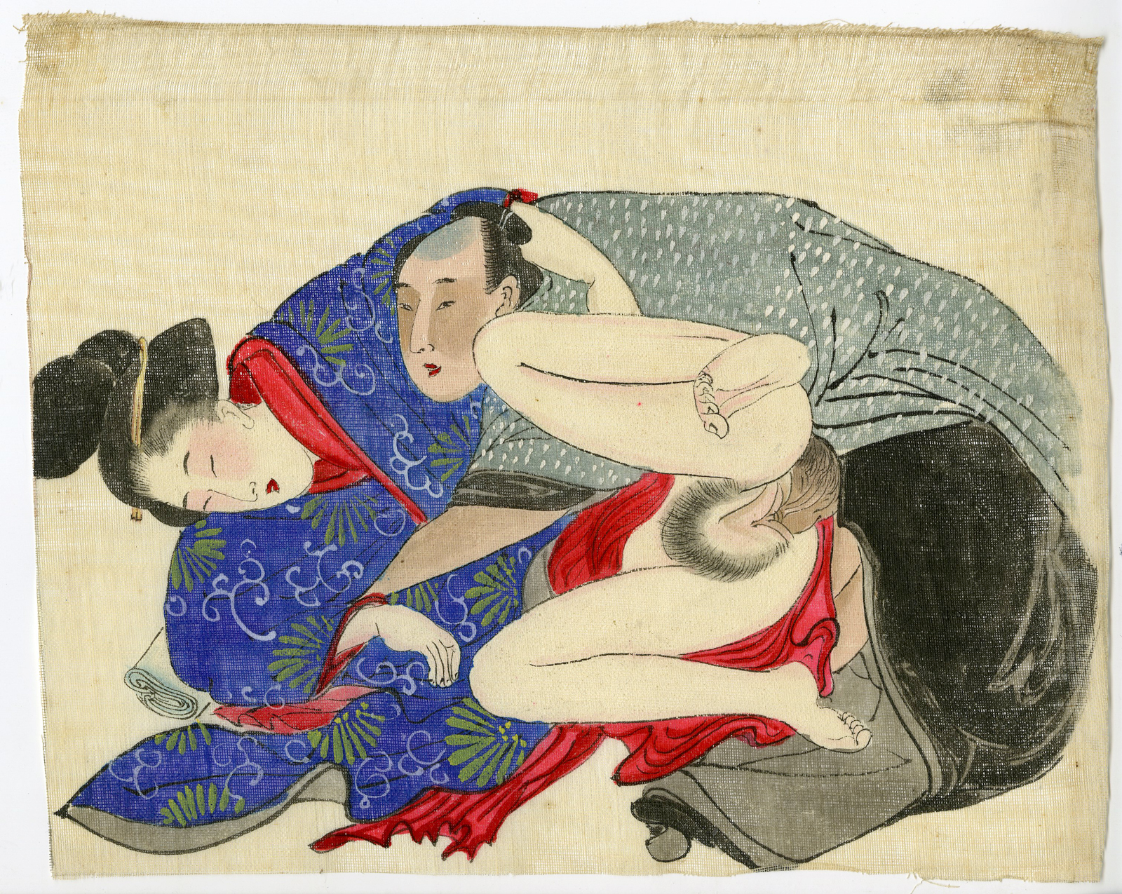 , Shunga-Japanese Erotic paintings-Anonymous-19th.c., Pictura Antique Prints