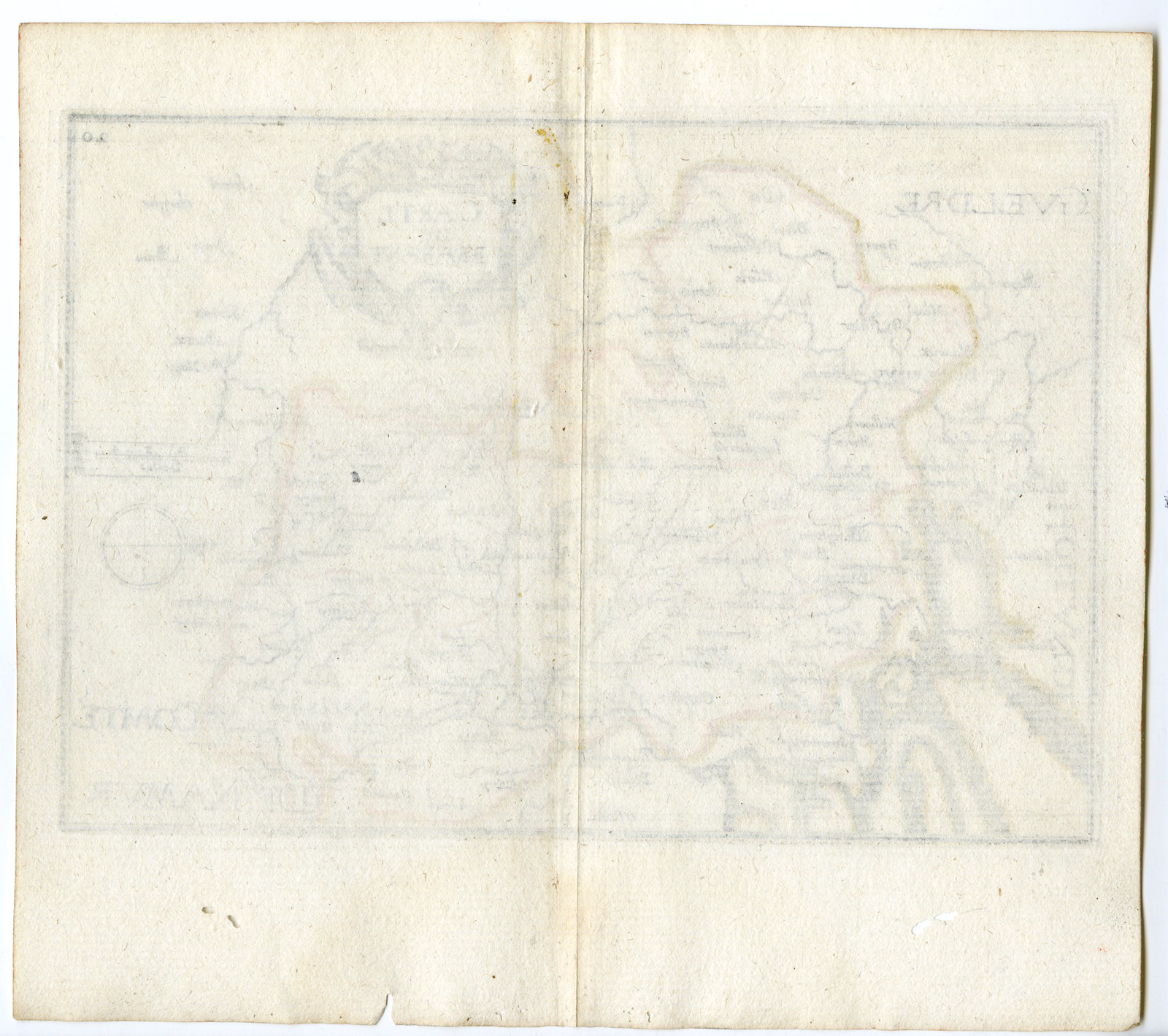 , Rare Antique Print-BRABANT-NETHERLANDS-BELGIUM-Tassin-de Fer-1644, Pictura Antique Prints