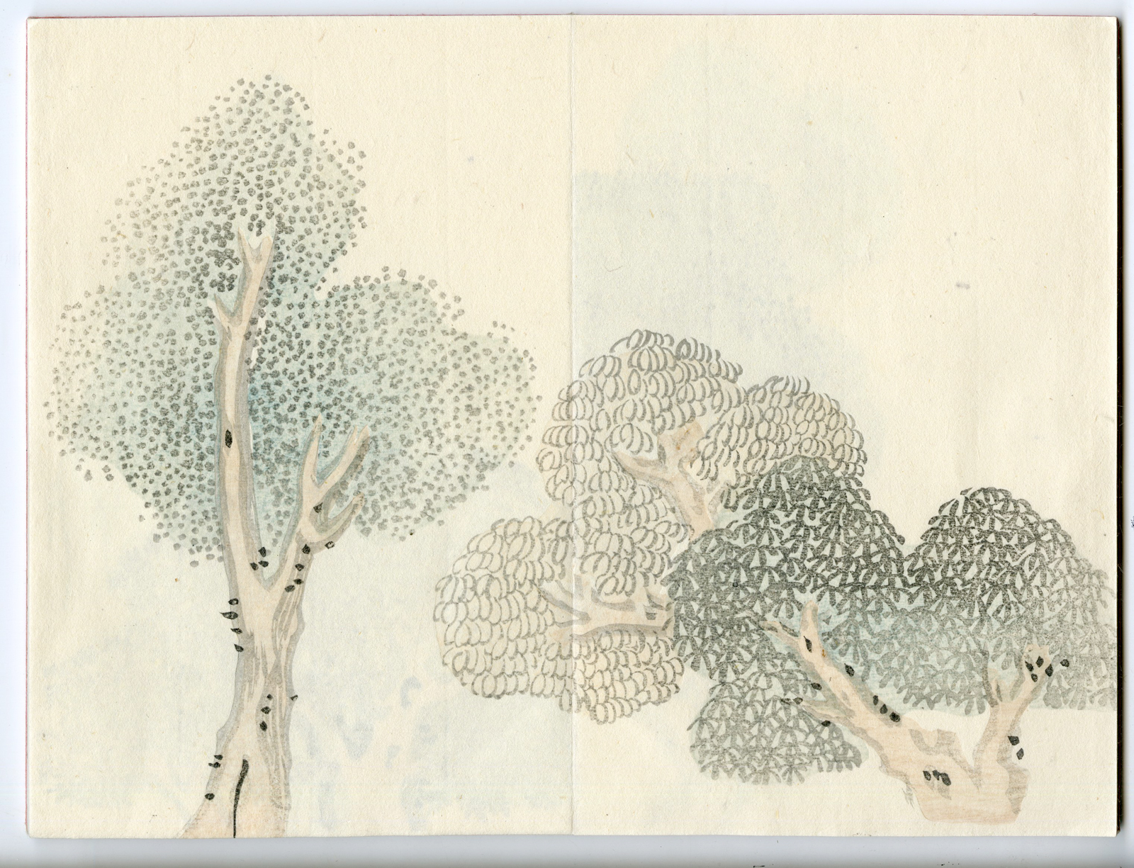 Japanese Nanga Art Book-TAIGADO GAFU-Ike No Taiga - Image 5
