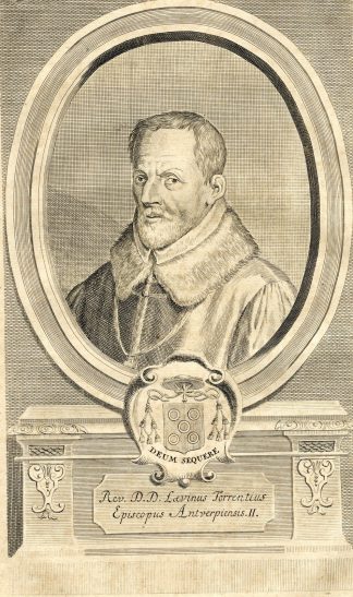 Antique Print-PORTRAIT-LAEVINUS TORRENTIUS-VAN DER BEKEN-BISHOP-Butkens-1724