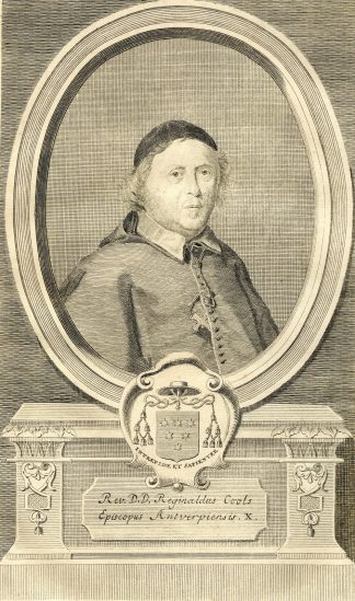 Antique Print-PORTRAIT-REGINALD COOLS-BISHOP ANTWERP-Butkens-1724