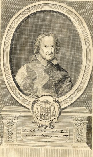Antique Print-PORTRAIT-AUBERTUS VAN DEN EEDE-BISHOP ANTWERP-Butkens-1724