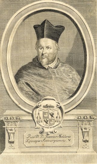 Antique Print-PORTRAIT-JOHANNES MALDERUS-VAN MALDEREN-BISHOP-Butkens-1724