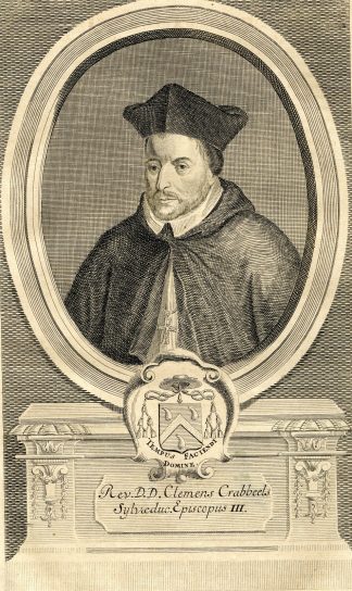 Antique Print-PORTRAIT-CLEMENS CRABEELS-BISHOP 'S-HERTOGENBOSCH-Butkens-1724