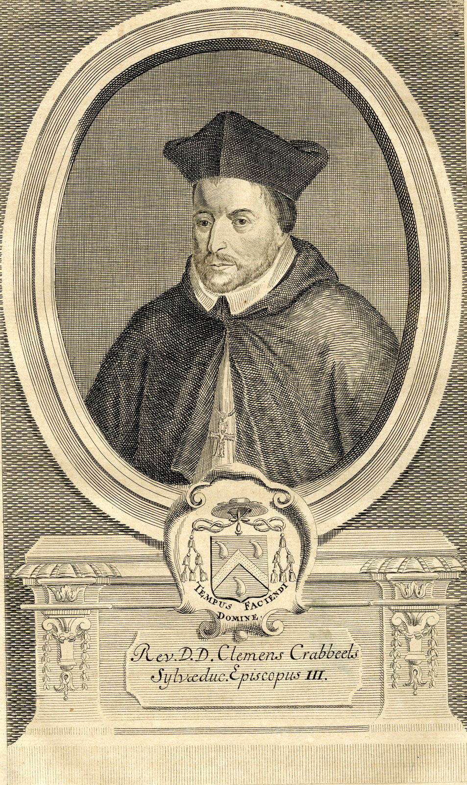 Pco 16033 416x698 Antique Print-PORTRAIT-CLEMENS CRABEELS-BISHOP 'S-HERTOGENBOSCH-Butkens-1724