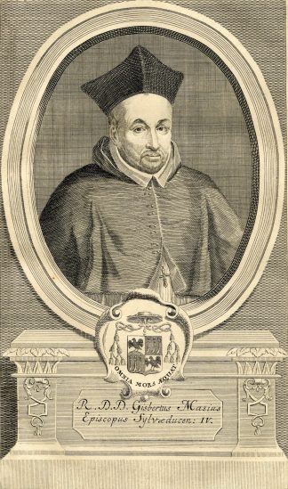 Antique Print-PORTRAIT-GIJSBERTUS MAAS-MASIUS-BISHOP-HERTOGENBOSCH-Butkens-1724