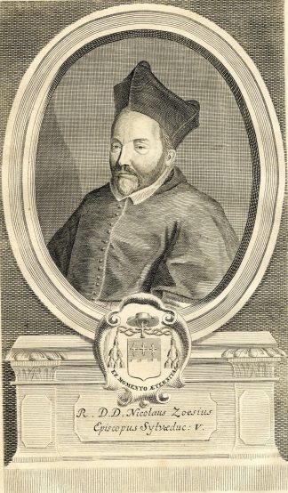 Antique Print-PORTRAIT-NICOLAAS VAN ZOES-BISHOP 'S-HERTOGENBOSCH-Butkens-1724