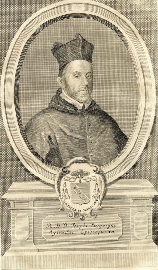 Antique Print-PORTRAIT-JOSEPH BERGAIGNE-BISHOP 'S-HERTOGENBOSCH-Butkens-1724