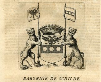 Antique Print-COAT OF ARMS-SCHILDE-BELGIUM-Butkens-1724