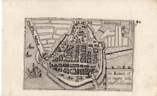 Antique Print-ENHUIZEN-ENCHUSA-Valegio-1713