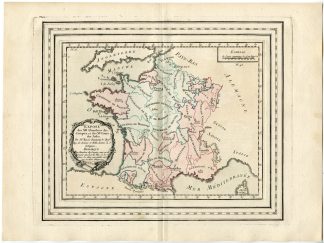 Rare Antique Print-FRANCE-CHAMBERS OF ACCOUNTS-Brion de la Tour-Desnos-c.1765