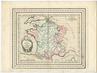 Rare Antique Print-FRANCE-OLD DEPARTMENTS-REGIONS-Brion de la Tour-Desnos-c.1765