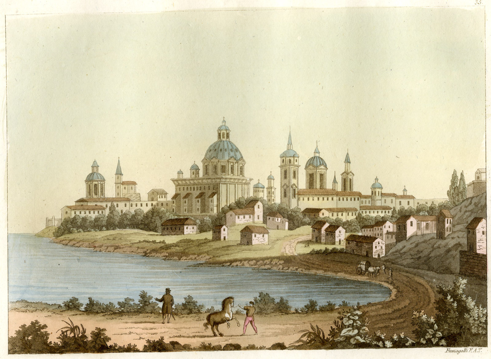 Pco 16837 416x304 Antique Print-BUENOS AIRES-BUENOS-AYRES-ARGENTINA-PL.35-Ferrario-Fumagalli-1821 - Image 2