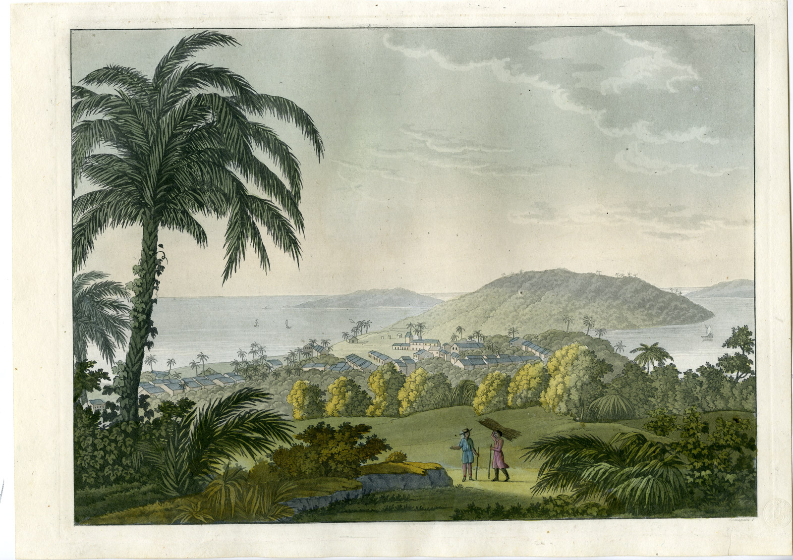 Pco 16905 416x294 Antique Print-ILHEOS-ILHEUS-BAHIA-BRAZIL-PL.58-Ferrario-Fumagalli-1821