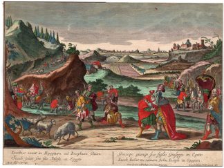 Antique Print-OPTICAL PRINT-BIBLICAL-JACOB-JOSEPH-Probst -ca.1760