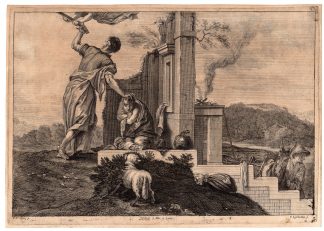 Antique Print-ISAAC-ABRAHAM-SACRIFICE-Teniers-Veronese-Liesebetten-1673