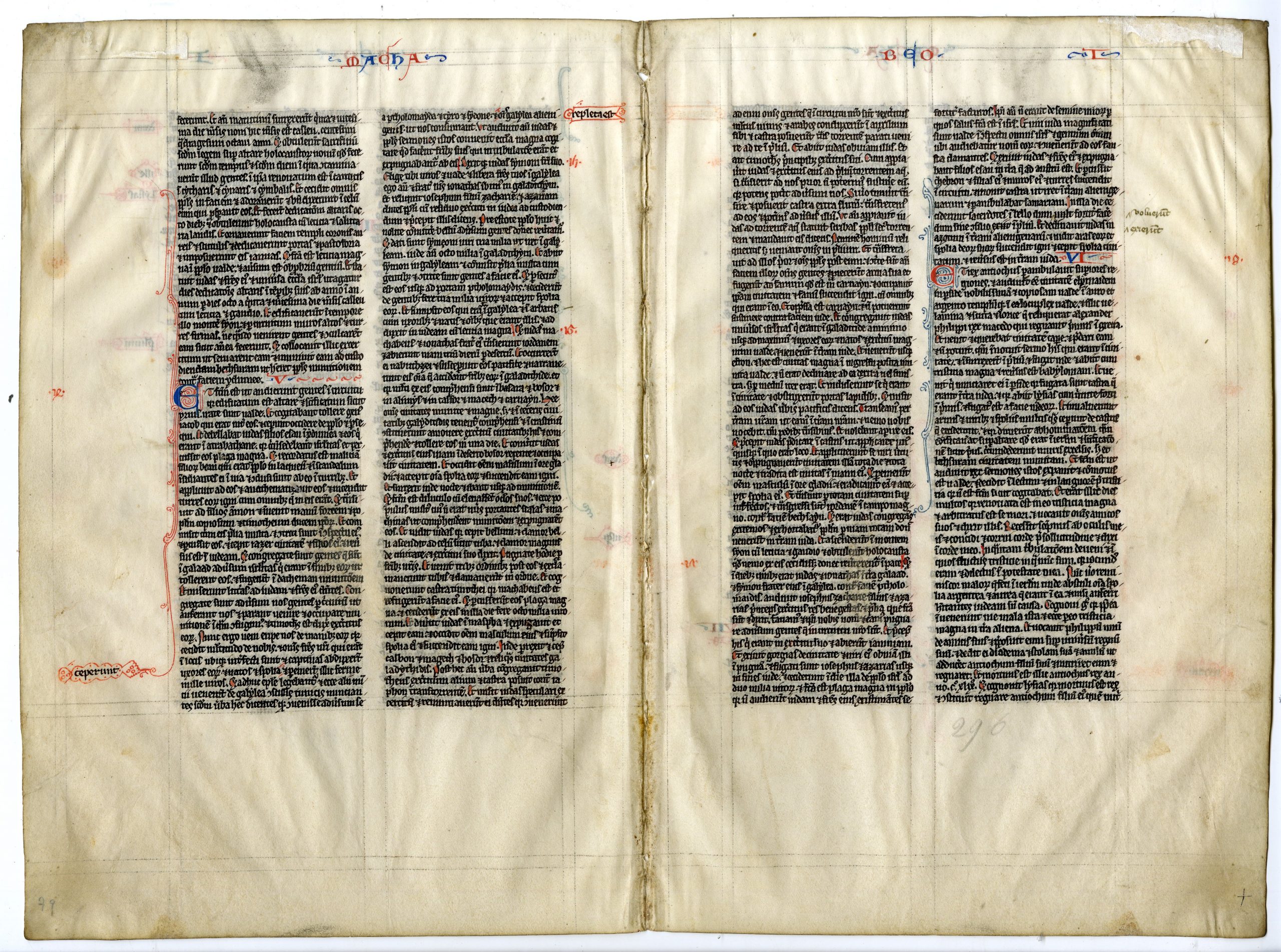 , Various Manuscripts from Book of Hours-Bibles-13-16th.c., Pictura Antique Prints