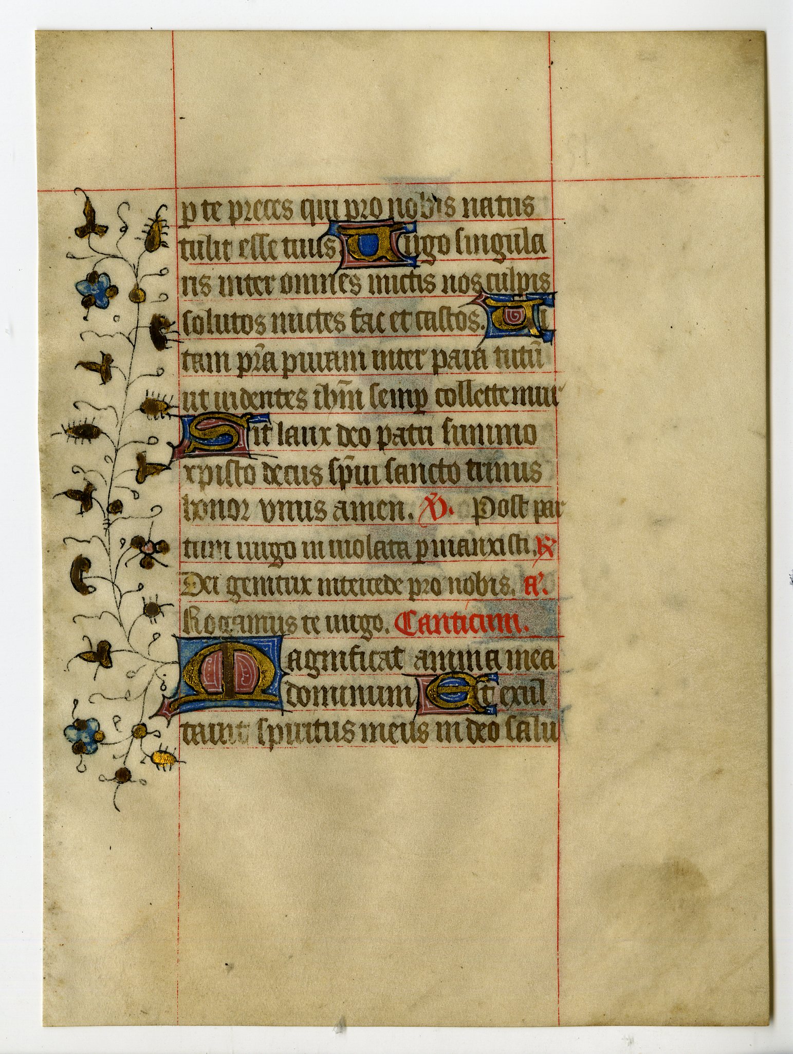 , Various Manuscripts from Book of Hours-Bibles-13-16th.c., Pictura Antique Prints
